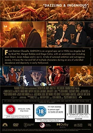 Golden Discs DVD Babylon - Damien Chazelle [DVD]