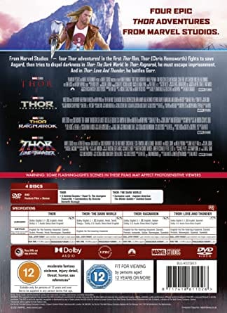 Golden Discs Boxsets Thor: Four Movie Collection [Boxsets]