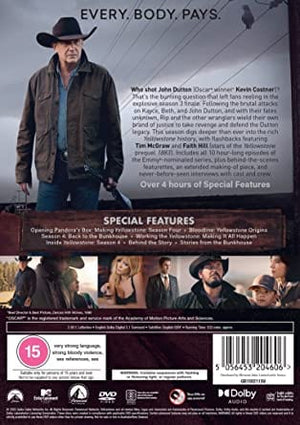 Golden Discs DVD Boxsets Yellowstone: Season Four - Taylor Sheridan [Boxsets]
