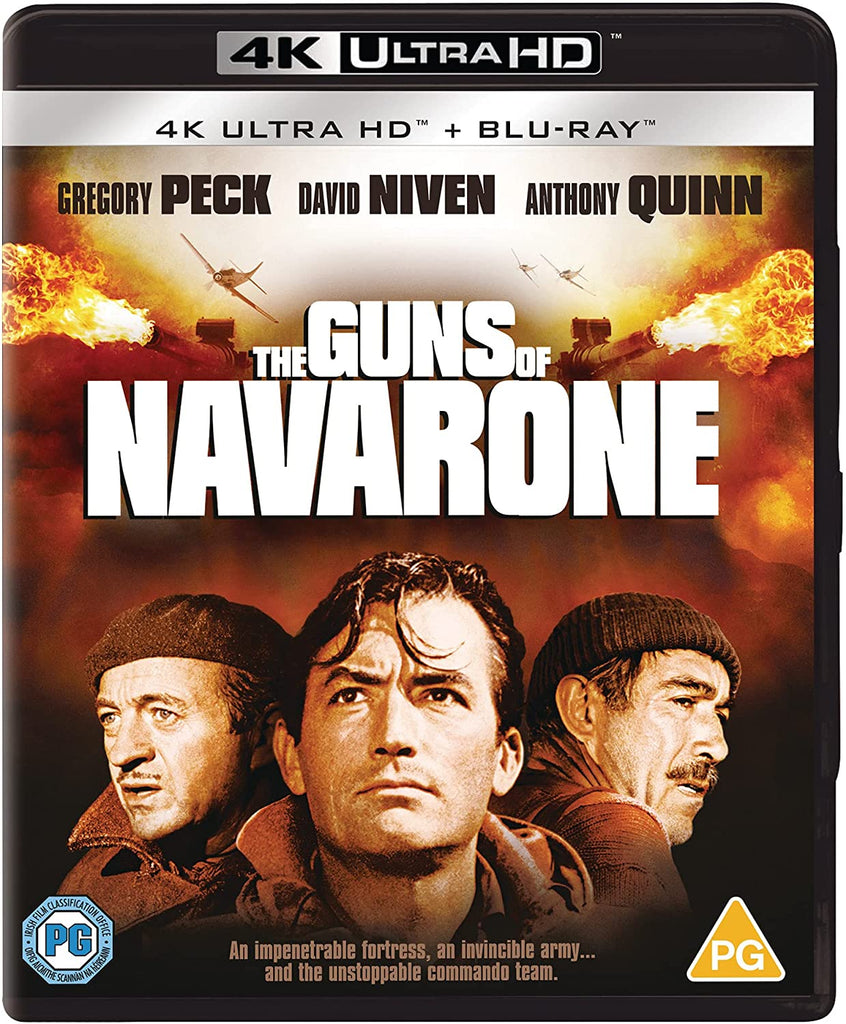 Golden Discs 4K Blu-Ray The Guns Of Navarone - 60th Anniversary [4K UHD]