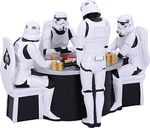 Golden Discs Statue The Original Stormtrooper Poker Face Gambling Figurine [Statue]