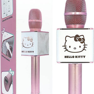 Golden Discs Accessories Hello Kitty Wireless Karaoke Microphone with Built-in Speaker in Rose Gold Pink [Accessories]