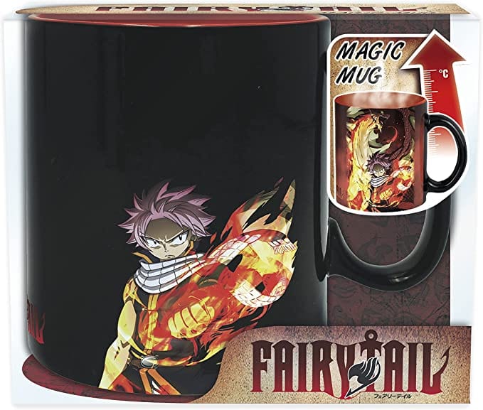 Golden Discs Mugs FAIRY TAIL - Mug Heat Change - 460 ml - Natsu & Lucy [Mug]