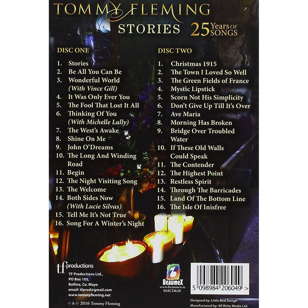 Golden Discs CD TOMMY FLEMING STORIES : 25 YEARS [CD]