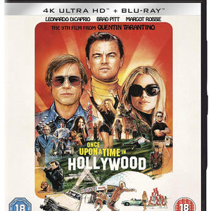 Golden Discs 4K Blu-Ray Once Upon a Time In... Hollywood - Quentin Tarantino [4K UHD]