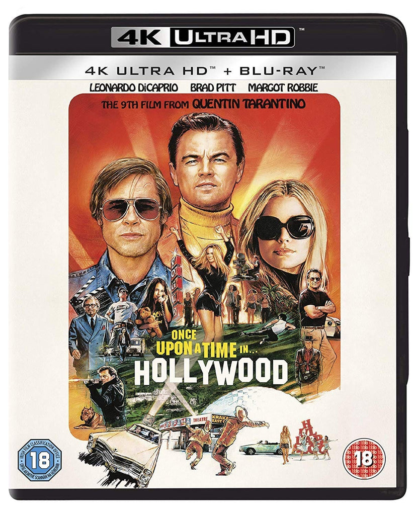 Golden Discs 4K Blu-Ray Once Upon a Time In... Hollywood - Quentin Tarantino [4K UHD]