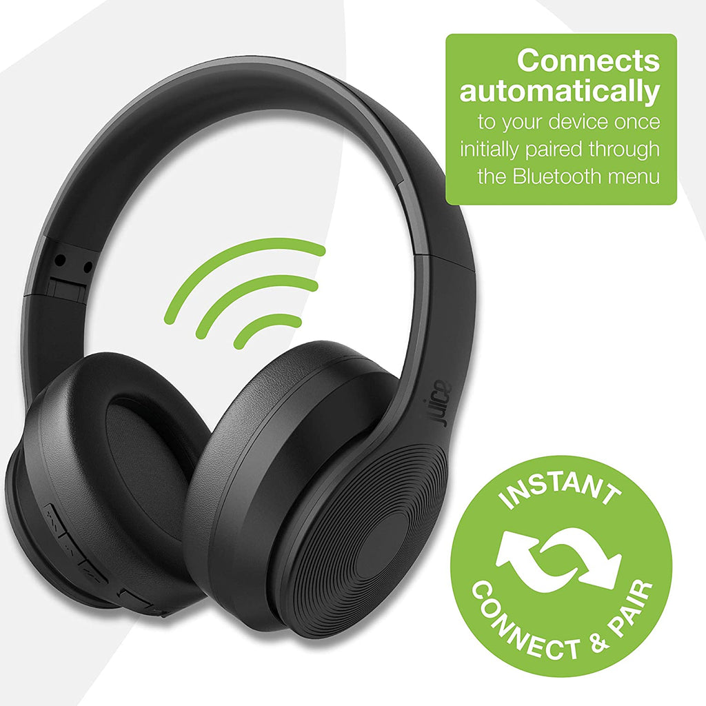 Golden Discs Accessories Juice®cans Pro - Active Noise Cancelling True Wireless On-Ear Headphones [Accessories]