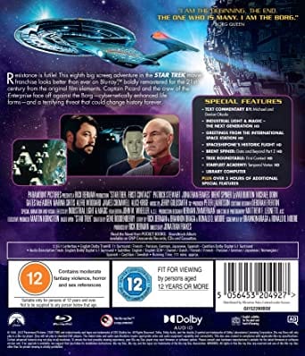 Golden Discs BLU-RAY Star Trek VIII: First Contact - Jonathan Frakes [BLU-RAY]