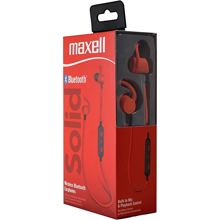 Golden Discs Accessories Maxell BT100 Earphones Red [Accessories]