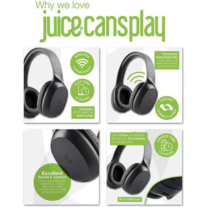 Golden Discs Accessories Juice®cans Play - True Wireless On-Ear Headphones [Accessories]