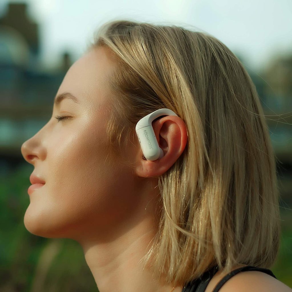 Golden Discs Accessories Boompods Sportpods  White TWS in-Ear Bluetooth Sport Earphones [Accessories]