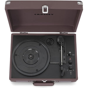 Golden Discs Tech & Turntables Crosley Cruiser Plus - Bluetooth Turntable (Purple Ash) [Tech & Turntables]