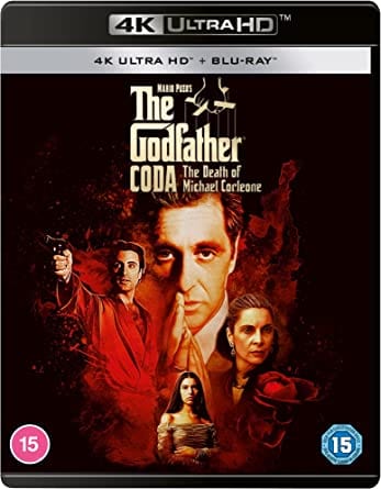 Golden Discs Mario Puzo's the Godfather Coda - The Death of Michael Corleone - Francis Ford Coppola