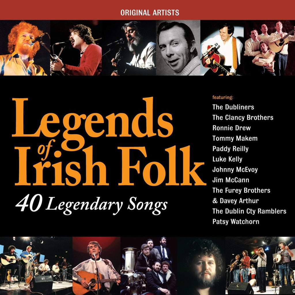 Golden Discs CD Legends Of Irish Folk: Various Artists [CD]