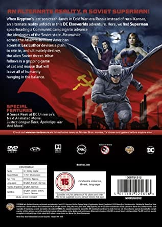 Golden Discs DVD Superman: Red Son - Sam Liu [DVD]