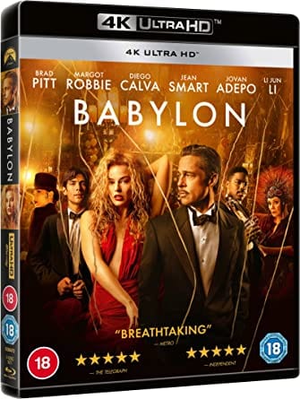 Golden Discs 4K Blu-Ray Babylon - Damien Chazelle [4K UHD]