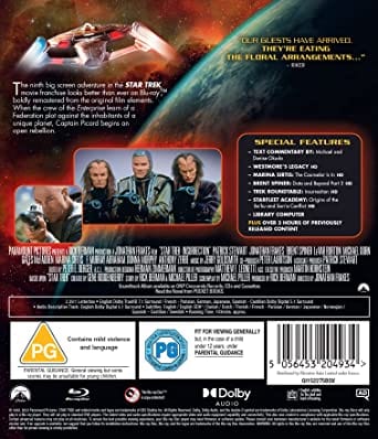 Golden Discs BLU-RAY Star Trek IX: Insurrection - Jonathan Frakes [BLU-RAY]