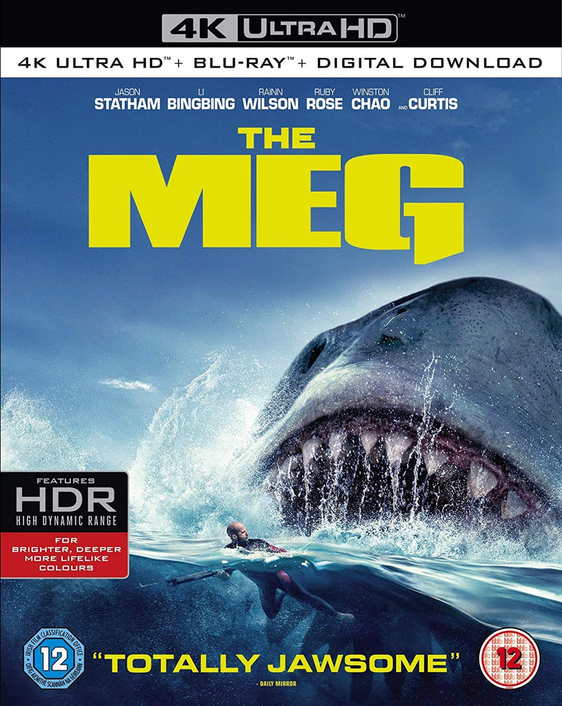 Golden Discs 4K Blu-Ray The Meg - Jon Turteltaub [4K UHD]