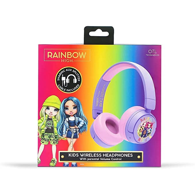 Golden Discs Accessories Rainbow High Wireless Kids Headphones - Purple [Accessories]
