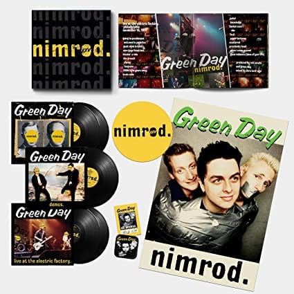 Golden Discs VINYL Nimrod: 25th Anniversary 5LP Black Vinyl Set - Green Day [VINYL]