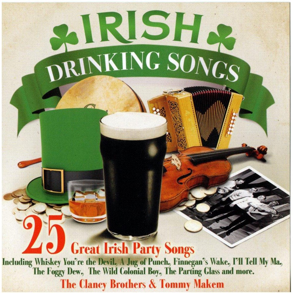 Golden Discs CD Irish Drinking Songs: 25 Great Irish Party Songs: The Clancy Brothers & Tommy Makem [CD]