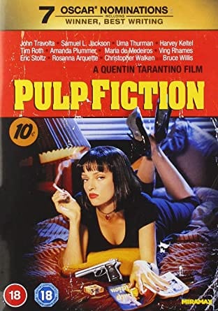Golden Discs DVD PULP FICTION - Quentin Tarantino [DVD]