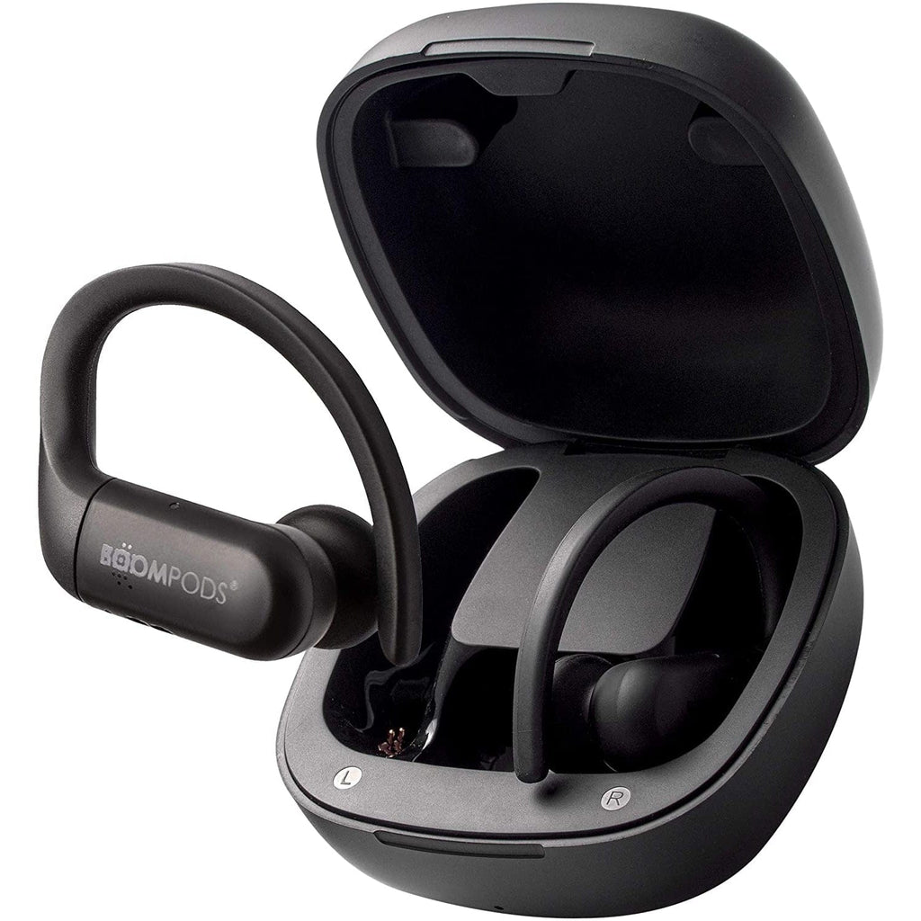 Golden Discs Accessories Boompods Sportpods Black TWS in-Ear Bluetooth Sport Earphones [Accessories]