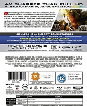 Golden Discs 4K Blu-Ray Fast & Furious 9 - Justin Lin [4K UHD]
