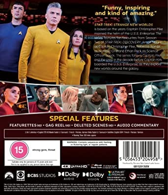 Golden Discs 4K Blu-Ray Star Trek: Strange New Worlds - Season One - Akiva Goldsman [4K UHD]