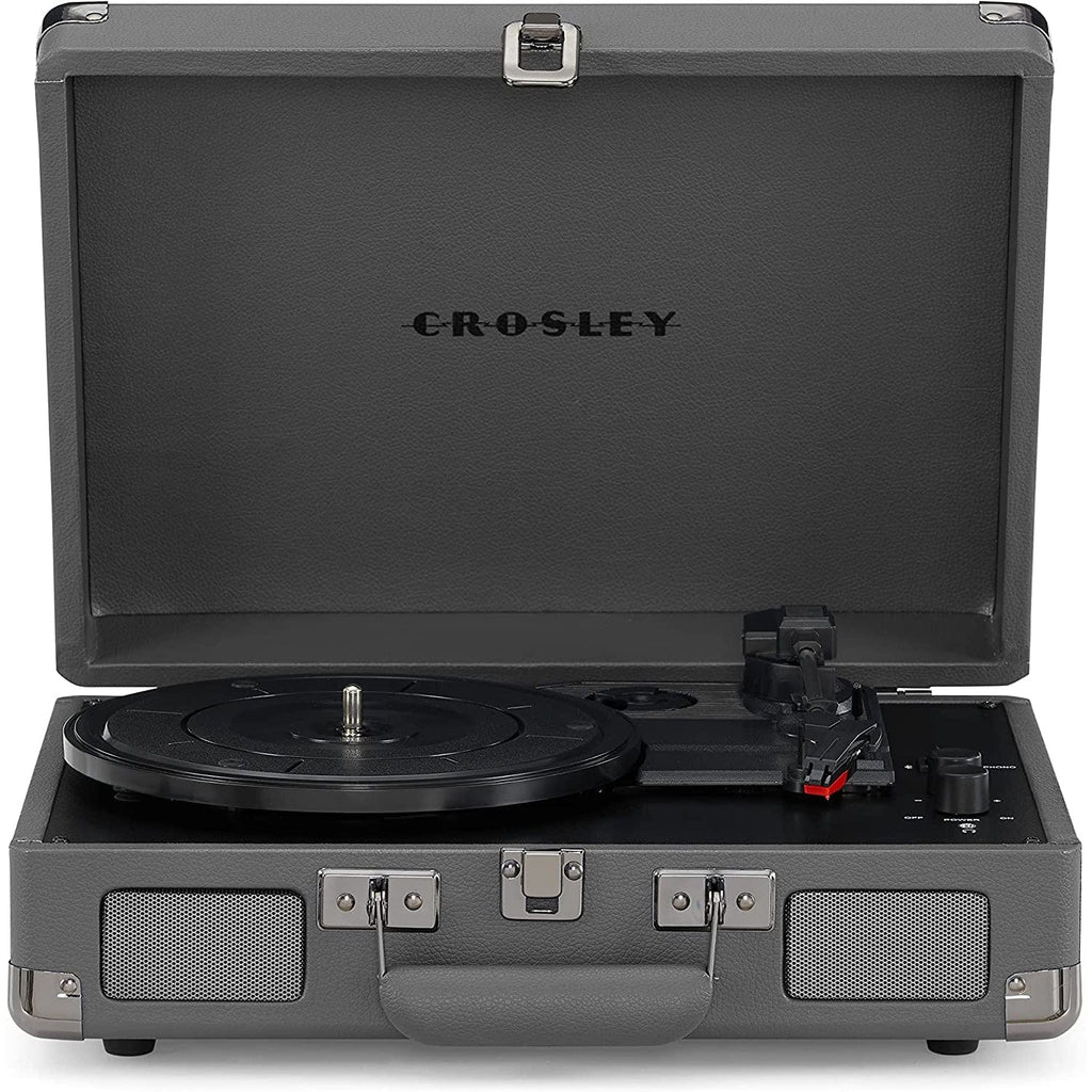 Golden Discs Tech & Turntables Crosley Cruiser Plus - Bluetooth Turntable (Slate) [Tech & Turntables]