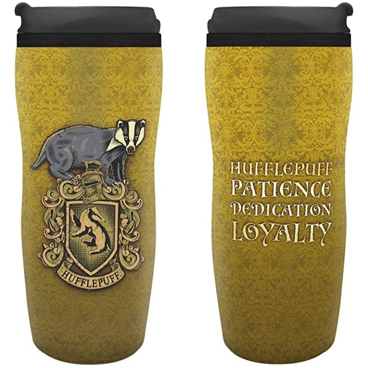 Golden Discs Flask Harry Potter - Hufflepuff [Travel Mug]