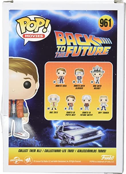 Golden Discs Toys FUNKO: Back to the Future - Marty in Puffy Vest Collectible [Toys]