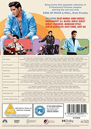 Golden Discs DVD Lights! Camera! Elvis!: 8 Film Collection - Norman Taurog [DVD]
