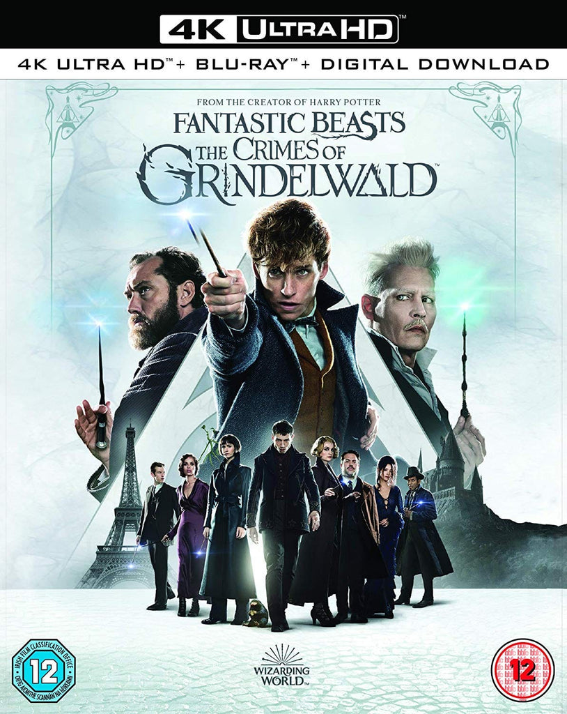 Golden Discs 4K Blu-Ray Fantastic Beasts: The Crimes of Grindelwald - David Yates [4K UHD]