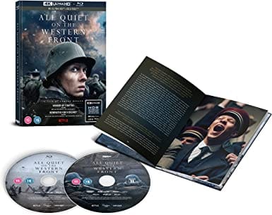 Golden Discs 4K Blu-Ray All Quiet On the Western Front - Edward Berger [Limited Edition Collector's Edition 4K UHD]