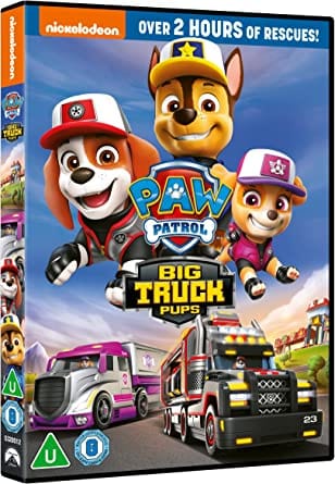 Paw Patrol Big Truck Pups Keith Chapman DVD Golden Discs