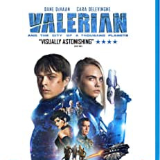Golden Discs Blu-Ray VALERIAN -  Luc Besson [Blu-Ray]