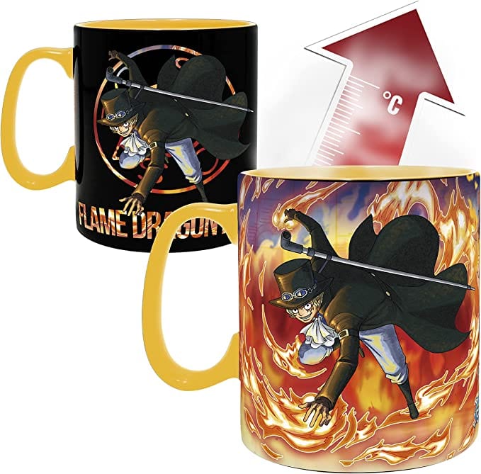 Golden Discs Posters & Merchandise ONE Piece - Luffy & Sabo - Heat Changing [Mug]