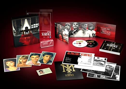 Golden Discs 4K Blu-Ray Scarface - The Film Vaults Range - Brian De Palma [Limited Edition] [4K UHD]