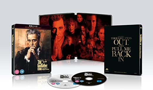 Golden Discs 4K Blu-Ray Mario Puzo's the Godfather Coda - The Death of Michael Corleone - Francis Ford Coppola [4K UHD]