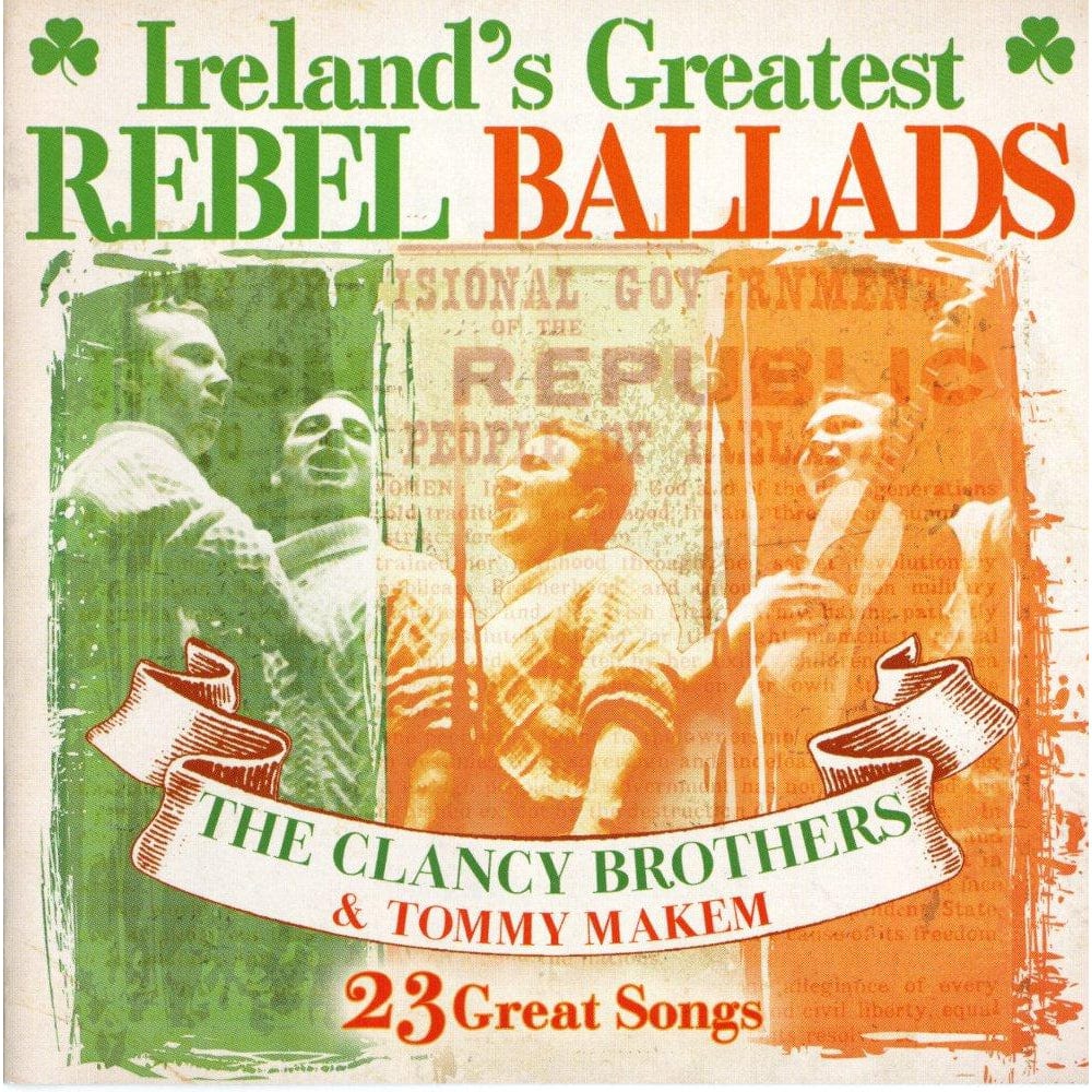 Golden Discs CD Irelands Great Rebel Ballads: Clancy Bros [CD]