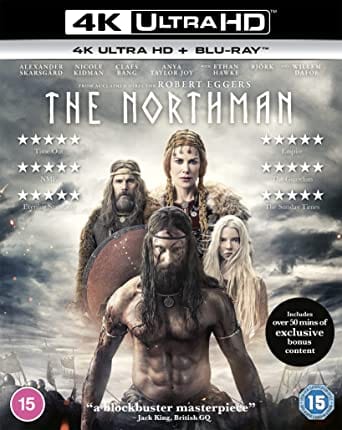 Golden Discs 4K Blu-Ray The Northman - Robert Eggers [4K UHD]
