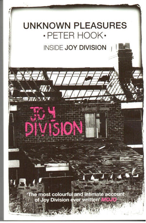 Golden Discs BOOK UNKNOWN PLEASURES PA - PETER HOOK [BOOK]