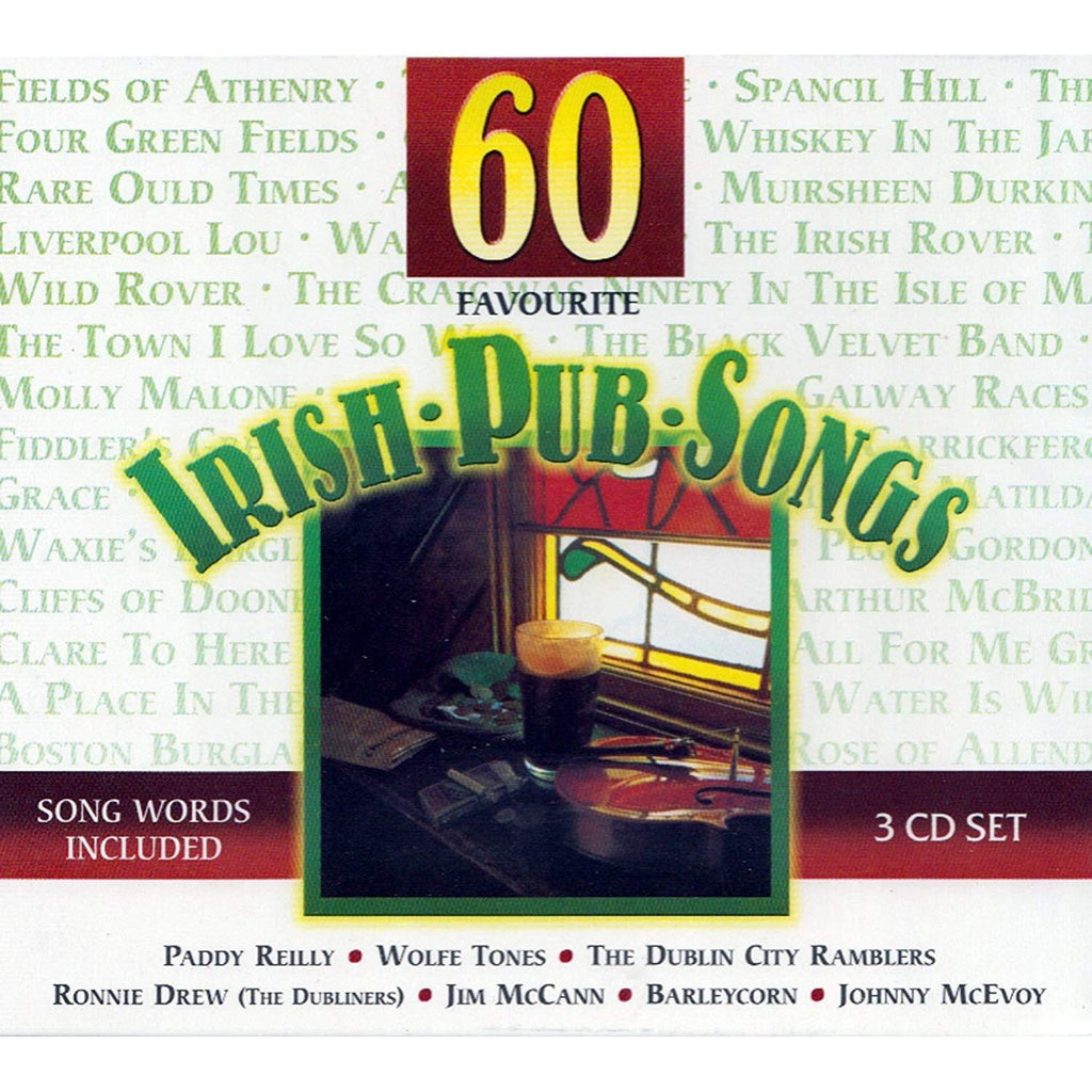 Golden Discs CD 60 Favorite Irish Pub Songs [CD]