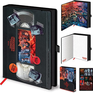 Golden Discs Posters & Merchandise Stranger Things 4 (Season 4 VHS) A5 [Notebook]