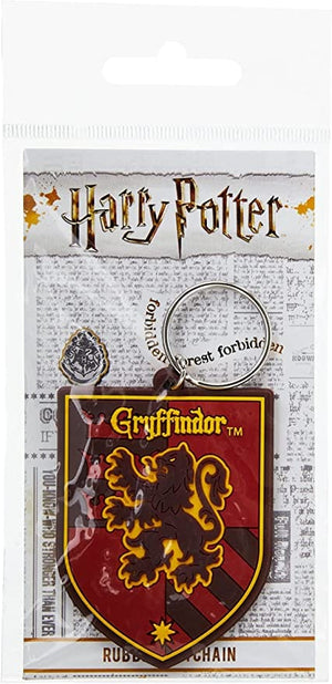 Golden Discs Posters & Merchandise Harry Potter: Gryffindor Crest Rubber [Keychain]