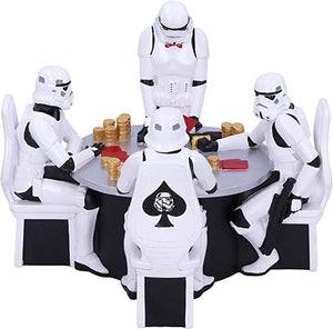Golden Discs Statue The Original Stormtrooper Poker Face Gambling Figurine [Statue]