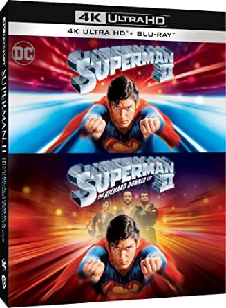 Golden Discs 4K Blu-Ray Superman II (Theatrical & Donner Cut) [4K UHD]