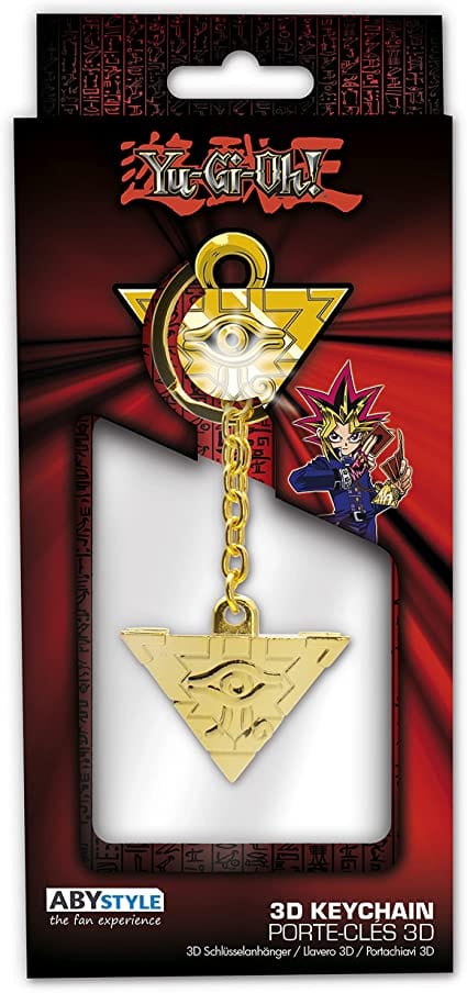 Golden Discs Keychain Yugioh! - 3D Millennium Puzzle [Keychain]