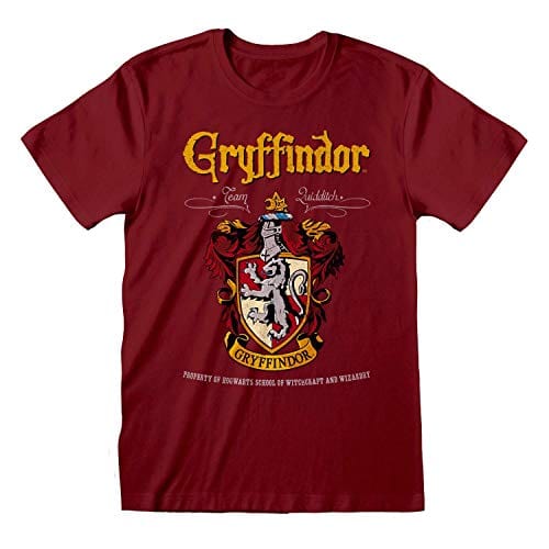 Golden Discs T-Shirts Harry Potter Gryffindor Red - Large [T-Shirts]